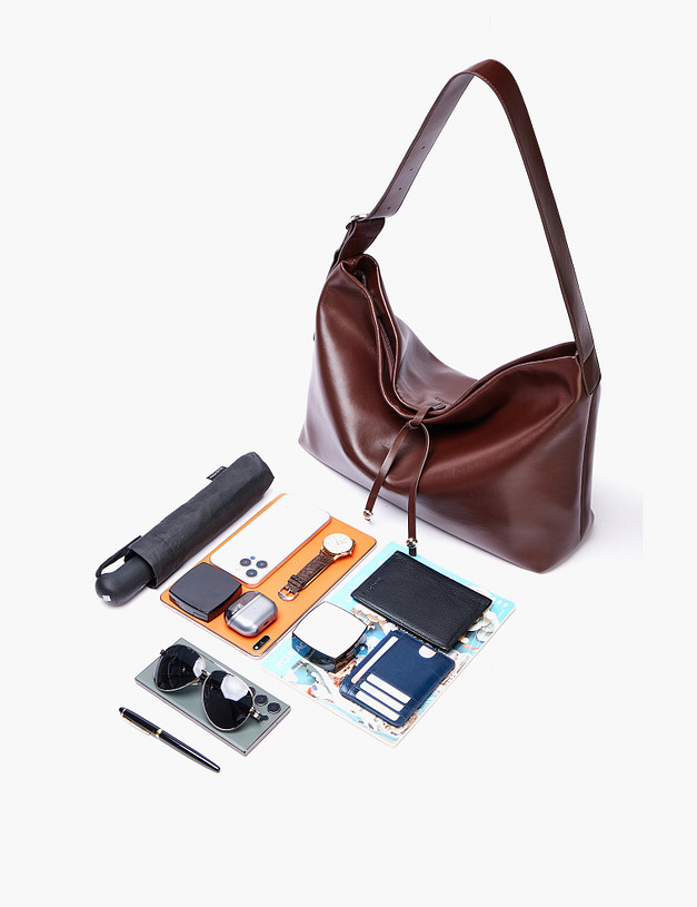 Бордовая женская сумка MASCOTTE 602-5204-605 | ракурс 6