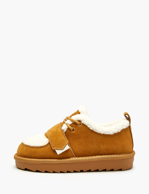 Рыже-белые детские угги MASCOTTE 98-521051-0213 | ракурс 2