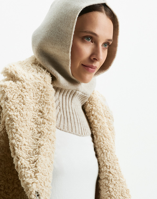 781-2207-508 Шапка женская текстиль беж, Mascotte