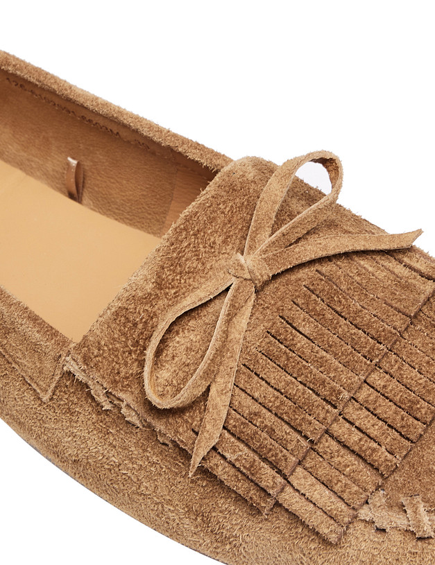 Коричневые женские мокасины MASCOTTE 126-6102591-6603M | ракурс 6