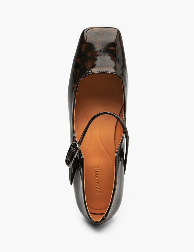 Коричневые женские туфли MASCOTTE 94-612211-0709 | ракурс 4