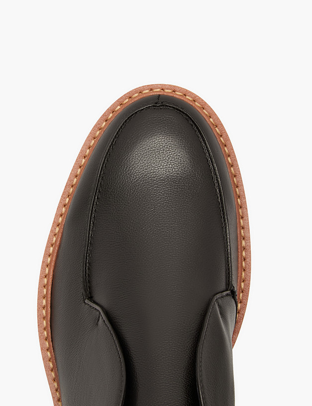 Черные мужские дезерты из натуральной кожи MASCOTTE 15-1272422-3180M | ракурс 4