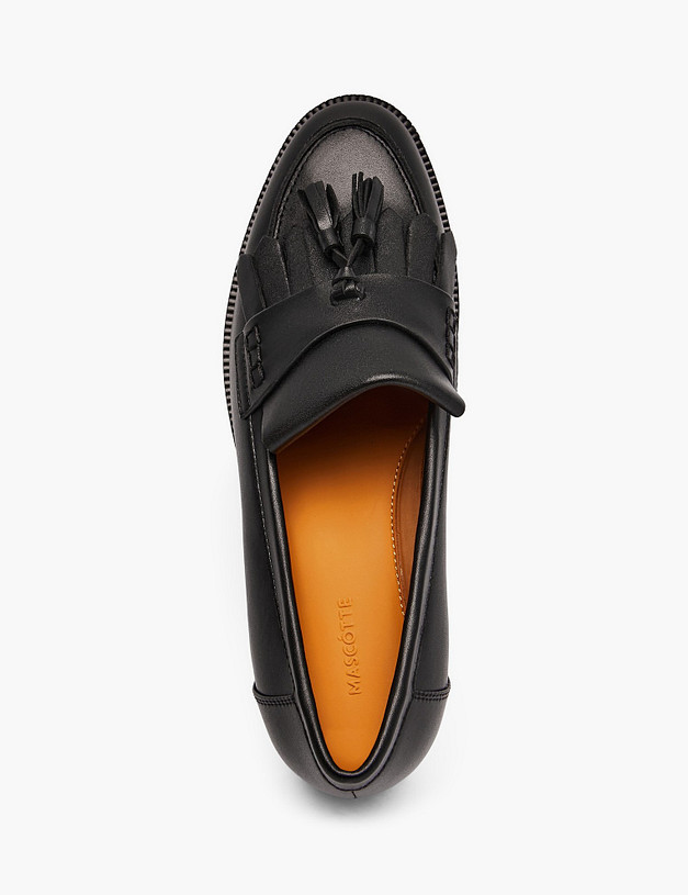Черные женские лоферы MASCOTTE 94-611511-1002M | ракурс 4