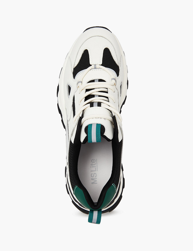 Белые женские кроссовки MASCOTTE 234-323521-0602 | ракурс 5