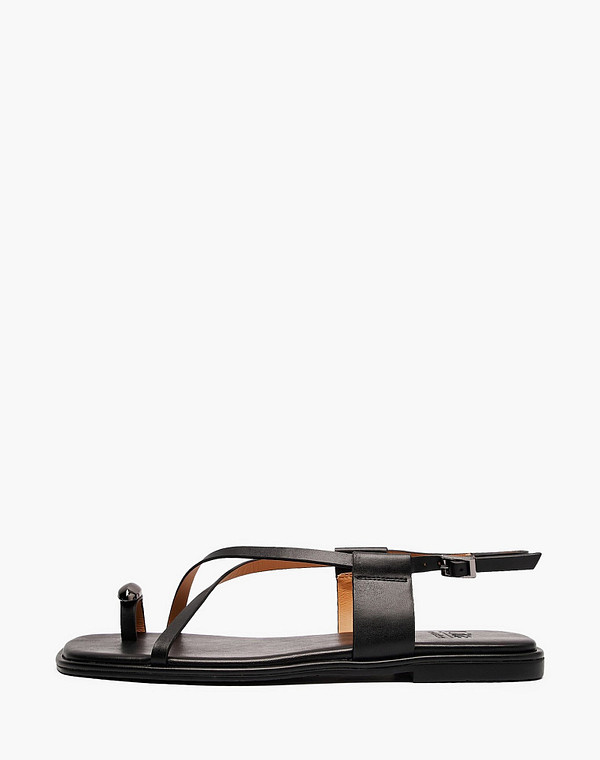 94-614711-1002M Туфли летние женские кож.спилок/нат.кожа черн, Lite by Mascotte