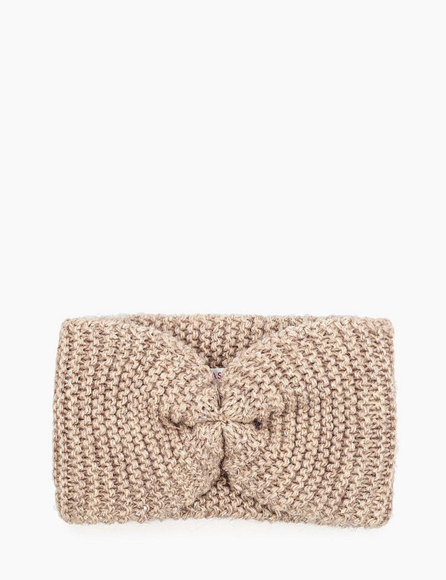 Бежевая повязка на голову MASCOTTE 784-1211-7508 | ракурс 2