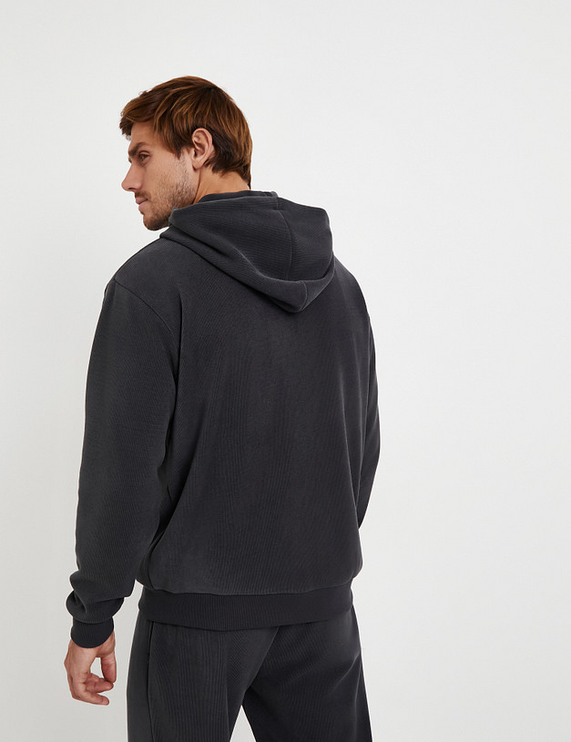 Серое мужское худи MASCOTTE 888-4205-2410 | ракурс 6