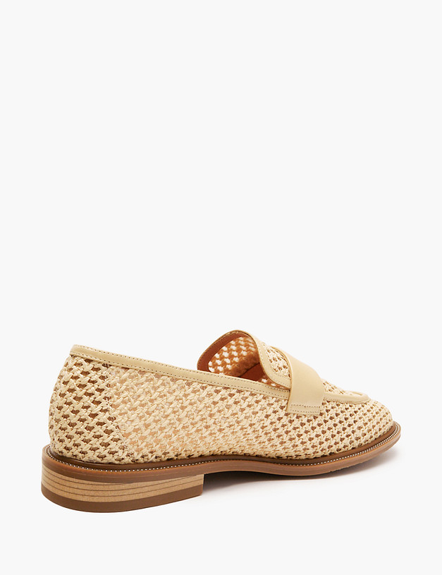 Бежевые женские лоферы MASCOTTE 58-511691-0208 | ракурс 6