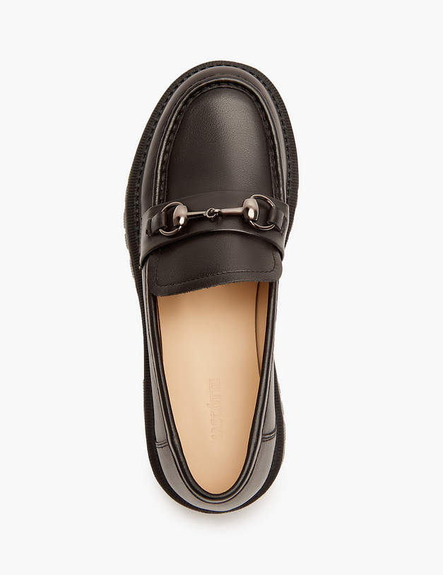 Женские лоферы на грубой подошве MASCOTTE 234-123513-0102 | ракурс 4