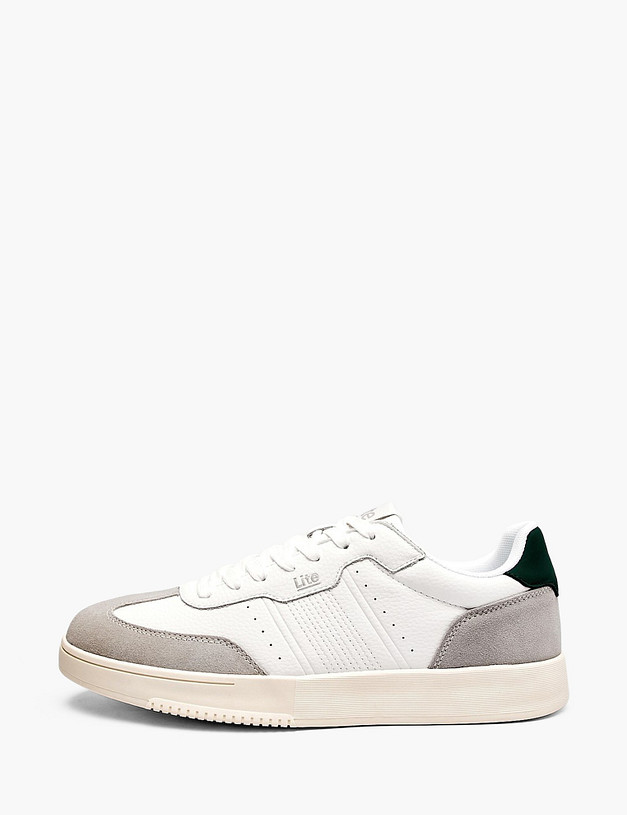 Белые мужские полуботинки MASCOTTE 189-611021-0601 | ракурс 1