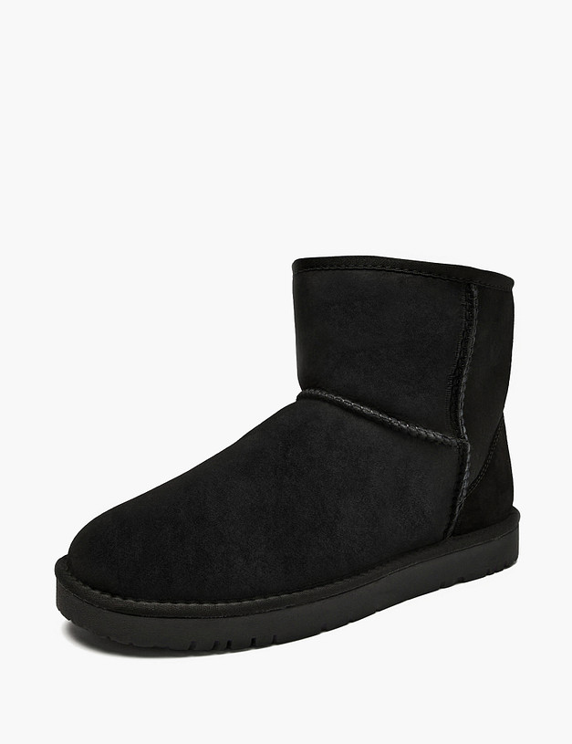 Черные мужские угги MASCOTTE 142-529336-0902 | ракурс 2