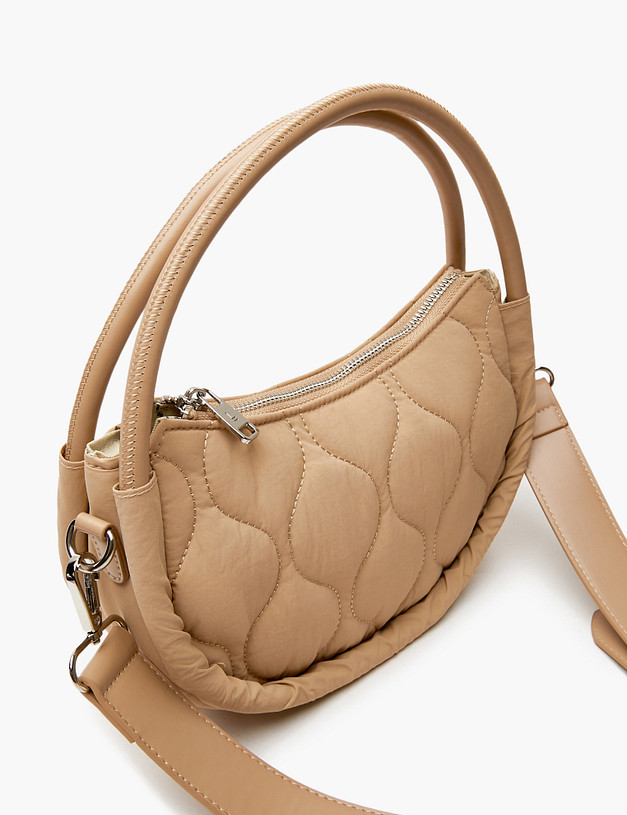 Бежевая женская сумка MASCOTTE 648-4112-208 | ракурс 4 Бежевая женская сумка MASCOTTE 648-4112-208 | ракурс 4