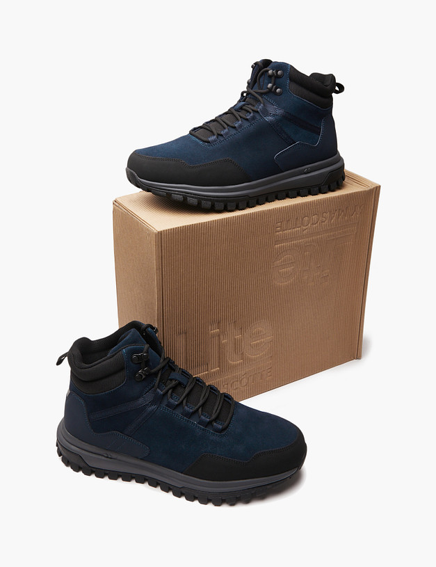 Синие мужские зимние хайкеры MASCOTTE 189-4210652-0203 | ракурс 9