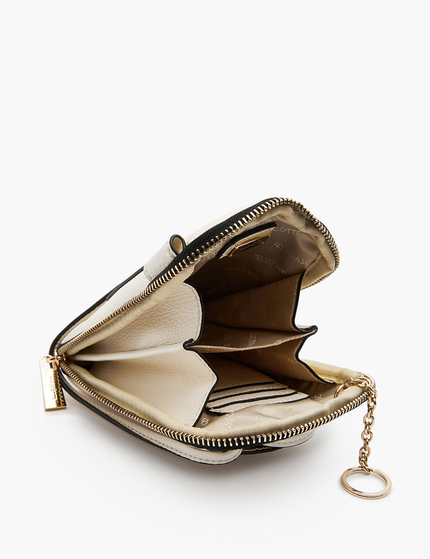 Белая женская сумка для мобильного MASCOTTE 610-3101-601 | ракурс 4