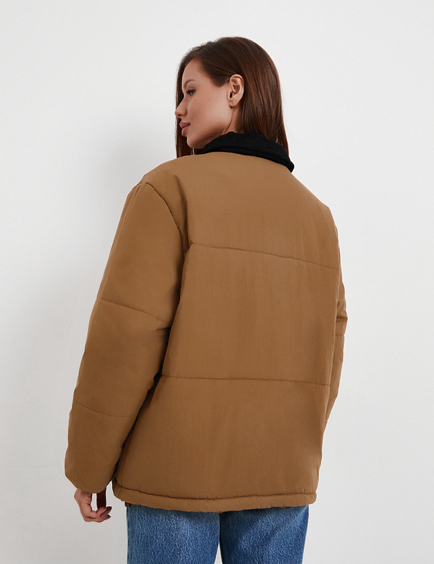 Коричневая женская куртка MASCOTTE 874-5201-2409 | ракурс 7