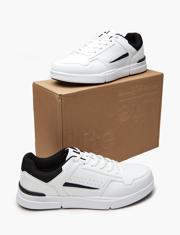 Белые мужские кеды MASCOTTE 18-410421-0601 | ракурс 7