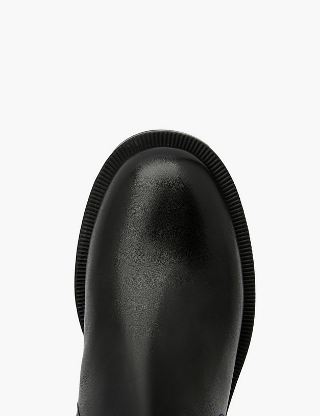 Черные женские зимние ботфорты MASCOTTE 100-320431-0102 | ракурс 4 Черные женские зимние ботфорты MASCOTTE 100-320431-0102 | ракурс 4