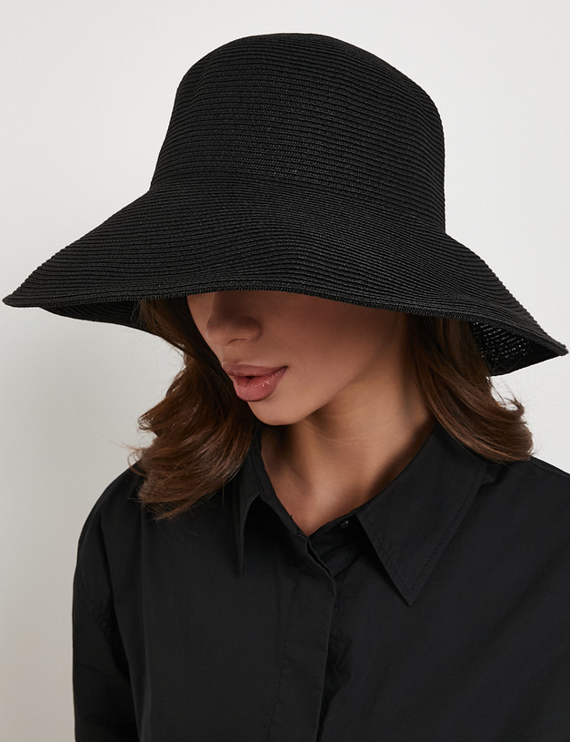 Черная женская шляпа MASCOTTE 766-6142-2402 | ракурс 3