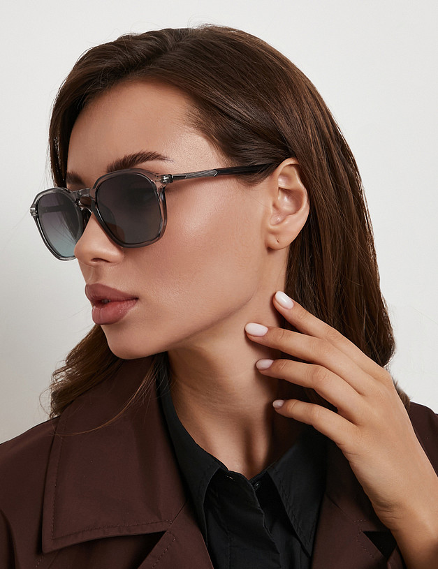 Серые женские очки MASCOTTE 793-6128-7703 | ракурс 2