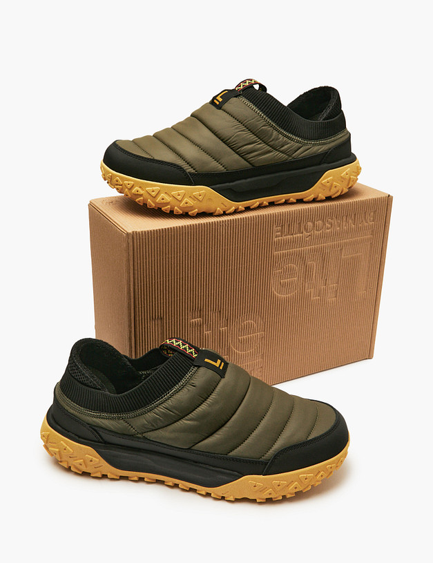 Зеленые мужские дутики MASCOTTE 189-511622-0204 | ракурс 7