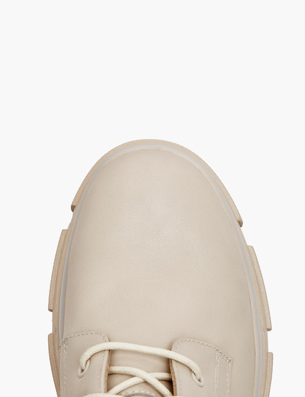 Бежевые женские зимние ботинки MASCOTTE 233-3201934-7137M | ракурс 4