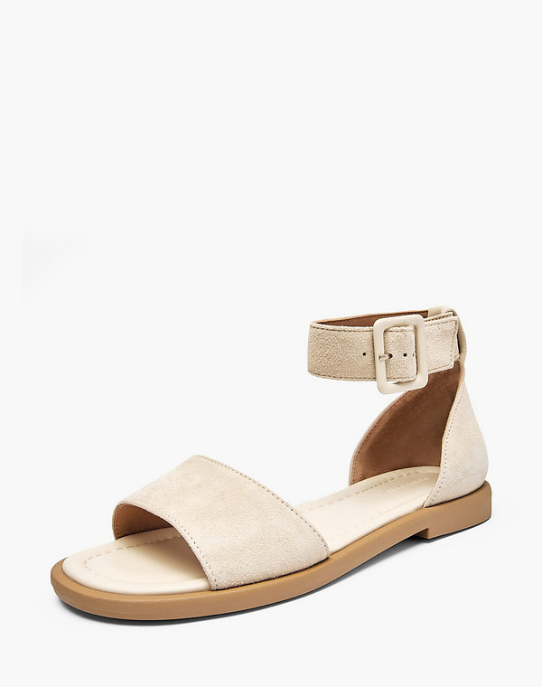 233-512011-4663M Туфли летние женские велюр/нат.кожа молочн, Mascotte