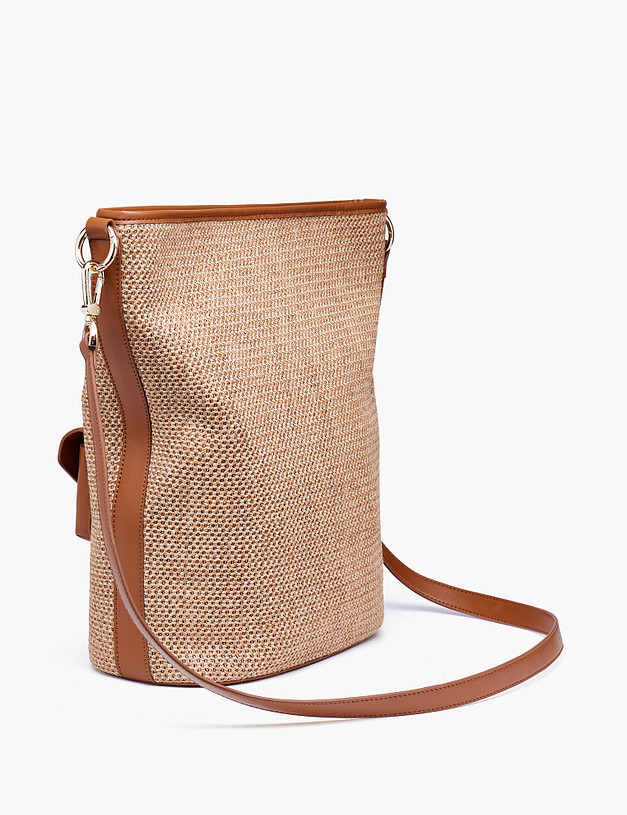 Коричневая женская сумка MASCOTTE 660-5122-0309 | ракурс 3