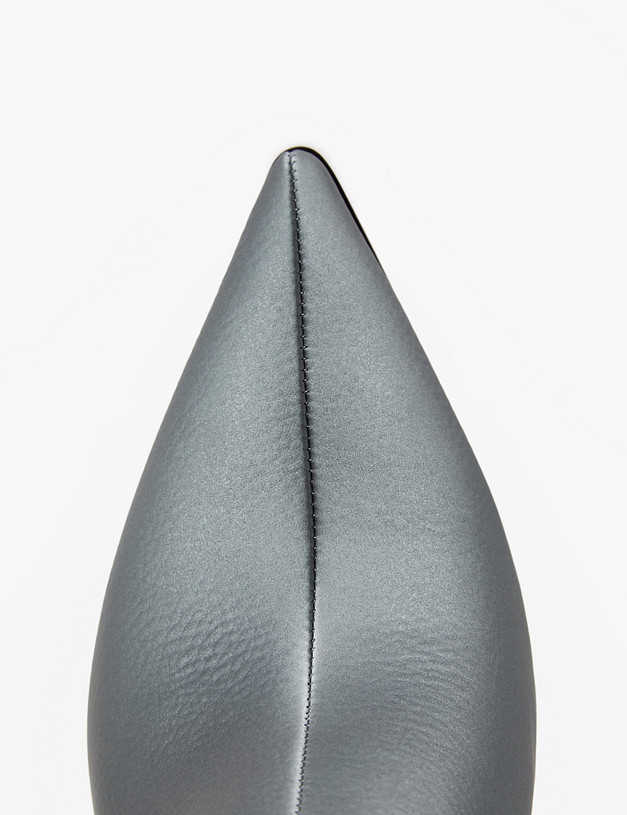 Серые женские ботильоны из кожи MASCOTTE 234-410320-0110 | ракурс 5 Серые женские ботильоны из кожи MASCOTTE 234-410320-0110 | ракурс 5