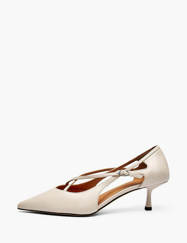 Молочные женские туфли MASCOTTE 100-611812-6551M | ракурс 1