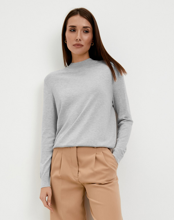 852-3204-2410 Свитер женский серый, Mascotte