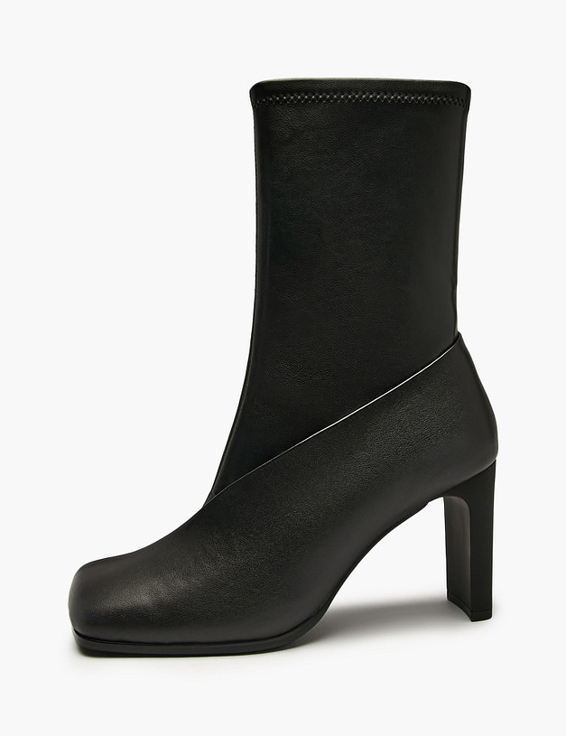 Черные женские ботильоны MASCOTTE 175-5281321-7100М | ракурс 1