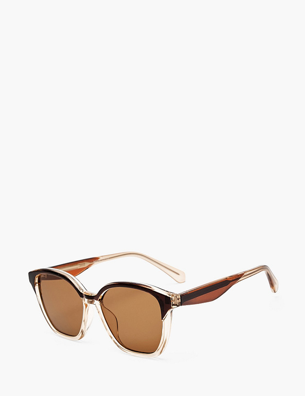 Коричневые женские очки MASCOTTE 793-6115-7709 | ракурс 3