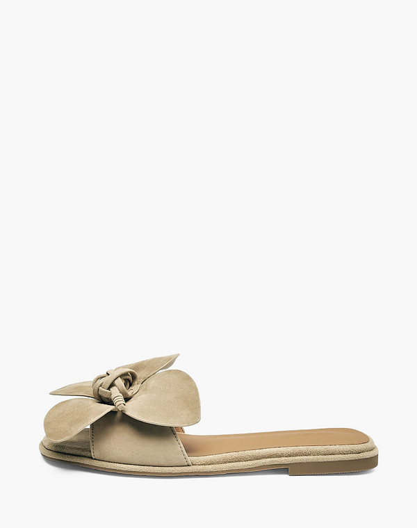 94-5164714-4625M Туфли летние женские велюр/нат.кожа беж, Mascotte