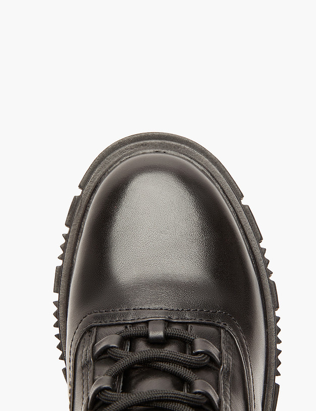 Черные женские зимние ботинки MASCOTTE 233-324432-3100M | ракурс 4