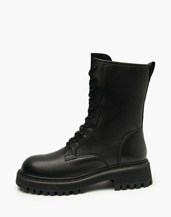 Черные женские зимние ботинки 11990₽