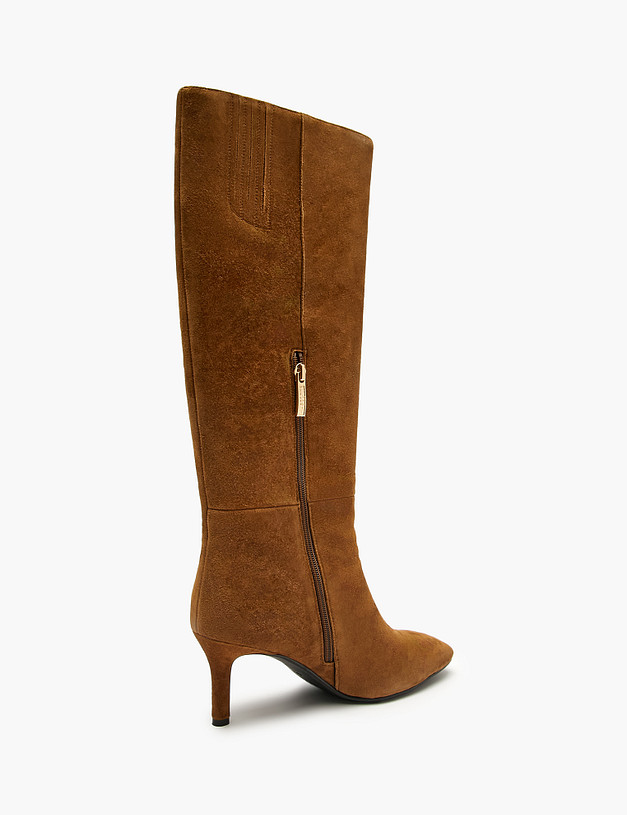 Коричневые женские сапоги MASCOTTE 126-424021-0609 | ракурс 5