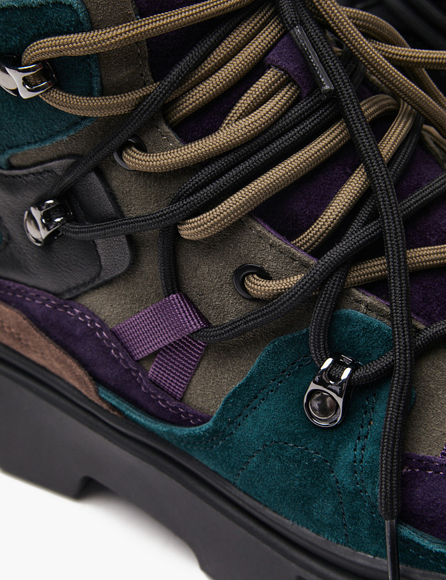 Женские ботинки цвета хаки MASCOTTE 47-4206022-2222M | ракурс 8