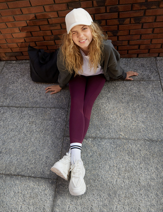 Белые женские кроссовки MASCOTTE 234-323421-0401 | ракурс 1