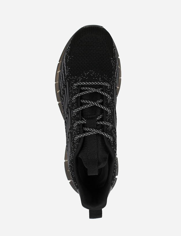 Черные летние мужские кроссовки MASCOTTE 189-110421-0202 | ракурс 4