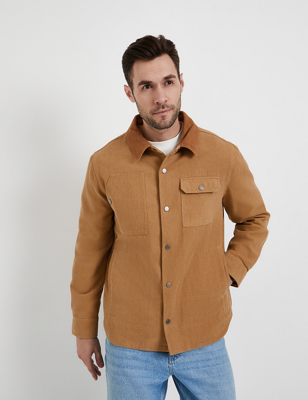 Песочная мужская ветровка MASCOTTE 834-5113-2608 | ракурс 3