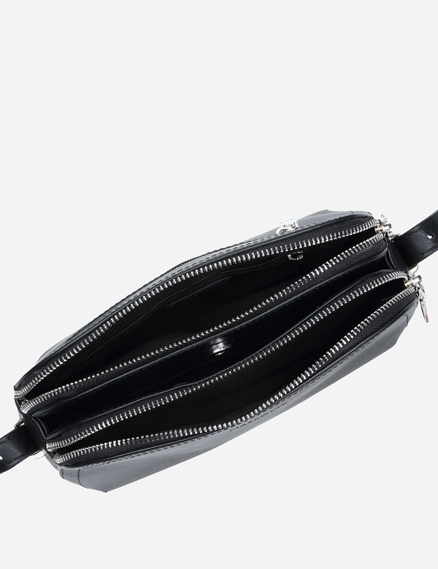 Черная женская сумка кросс-боди MASCOTTE 626-9109-602 | ракурс 5