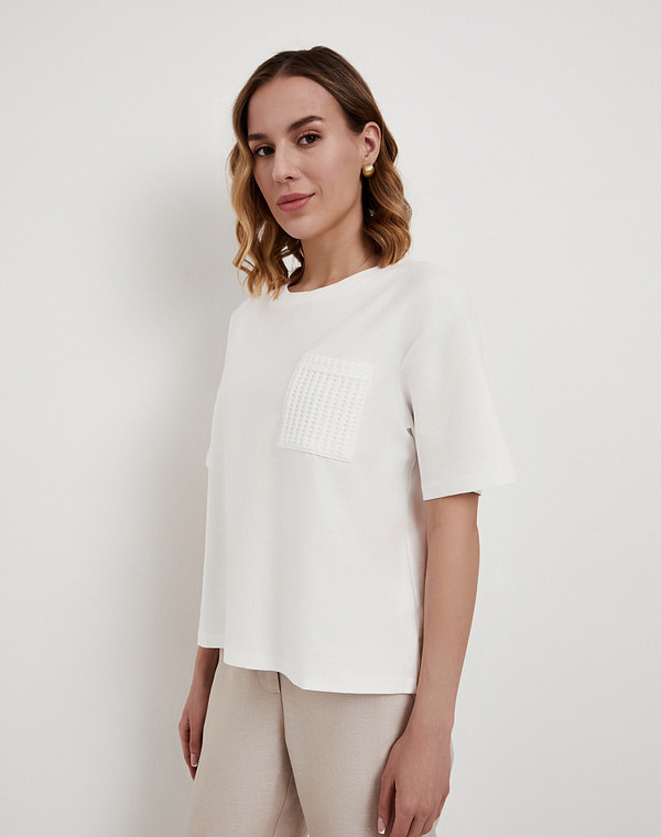 888-6119-2601 Футболка женская бел, Mascotte