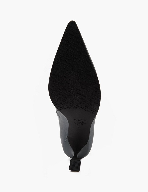 Серые женские ботильоны из кожи MASCOTTE 234-410320-0110 | ракурс 6 Серые женские ботильоны из кожи MASCOTTE 234-410320-0110 | ракурс 6