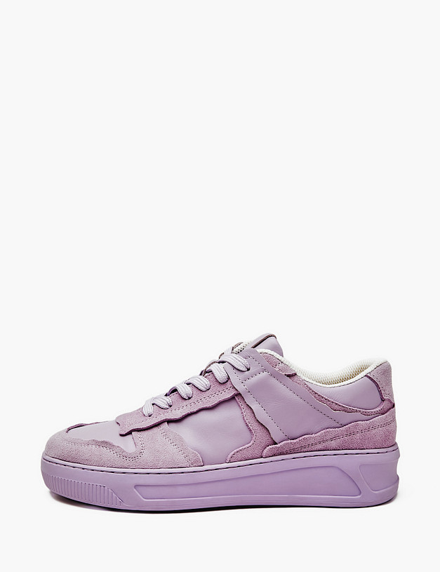 Фиолетовые женские кеды MASCOTTE 47-410621-0107 | ракурс 1 Фиолетовые женские кеды MASCOTTE 47-410621-0107 | ракурс 1