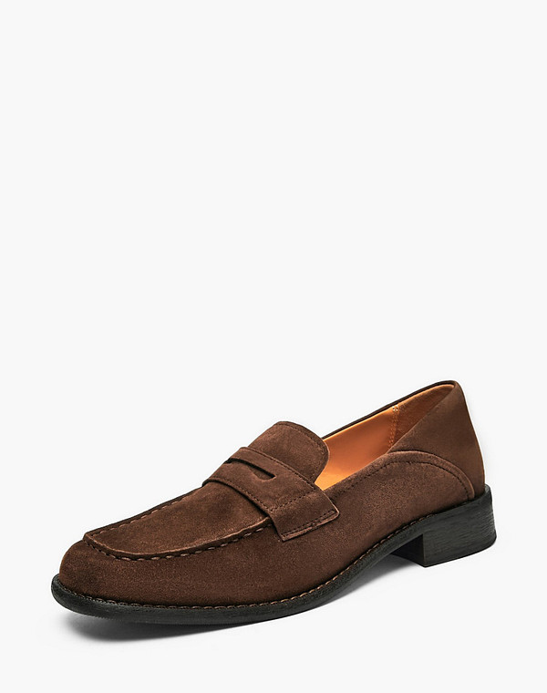 22-6100611-4690M Туфли женские велюр/нат.кожа корич, Mascotte