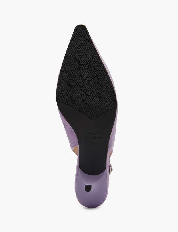 Фиолетовые женские слингбэки MASCOTTE 15-5161114-4664M | ракурс 5