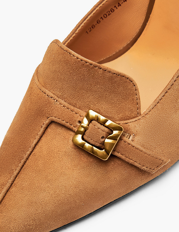 Коричневые женские туфли MASCOTTE 126-6102614-4698M | ракурс 6