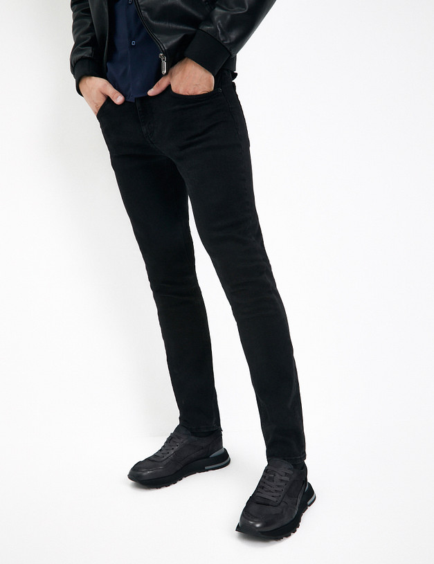 Темно-синие мужские кроссовки  MASCOTTE 22-423411-0303 | ракурс 1