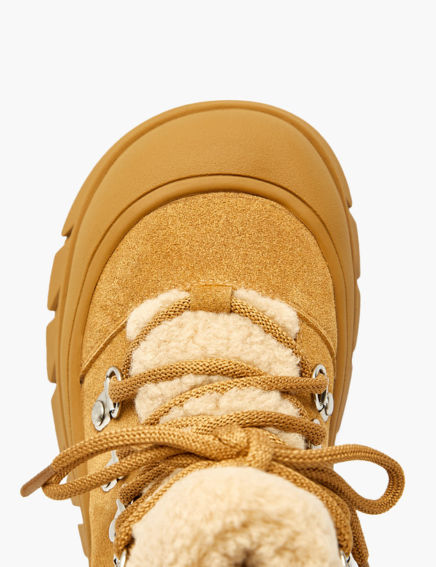 Рыжие детские угги MASCOTTE 234-524831-0213 | ракурс 5