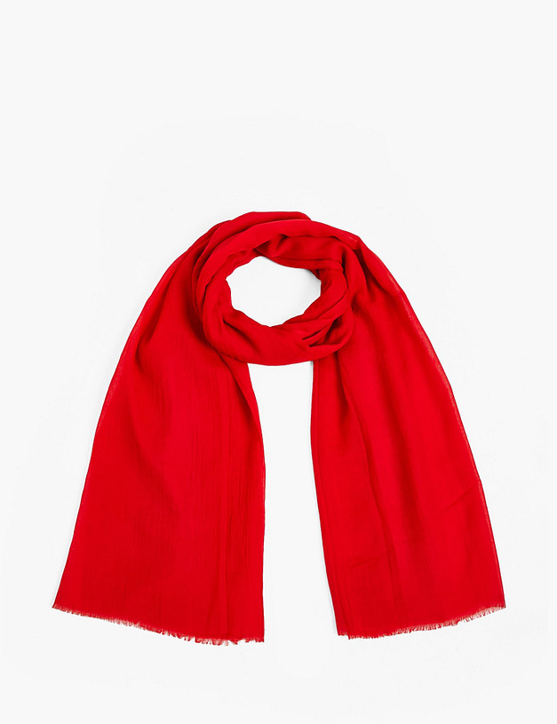 Красный женский шарф MASCOTTE 766-6129-2405 | ракурс 1
